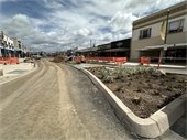 Construction along Grand Avenue: Street Paving