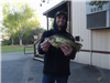 Joesph Garenhani New lake record crappie caught on green power worm at Catfish Cove