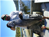 Martin Arenas of Escondido, 34.10 pound catfish caught 10-21-23 using scented chiigger craw west of 