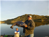 Peter Vitkusof Valley Center, 32 pound Blue Catfish caught 12-6-15 using cut mackerel in Willow Cove