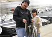 Alex and Heidi Castro of Oceanside, Double Stringer of Trout (10.75 pound) caught 2-25-07 on Nightcr