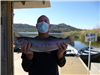 Charles Carpenter of Escondido, 5.10 pound trout caught 2-19-21 using cheese flavored powerbait west
