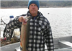Charles Carpenter of Escondido, 7.05 pound Trout caught 2-4-10 on Green Powerbait in Boat Dock Cove