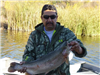 Francisco Saldana of Escondido, 8.50 pound trout caught 1-1-16 using powerbait in Boat Dock Cove.
