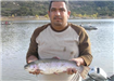 Jesus Pena of Escondido, 6.12 pound Trout caught 12-17-09 on Nightcrawler in Willow Cove