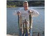 Larry Entzminger, Stringer of 5 Trout (18.87 pound) caught 12-18-09 using Nightcrawlers at Willow Co