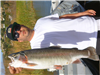 Ronnie Wooward of Oceanside, 7.00 pound trout caught 2-11-18 using a nightcrawler in Oakvale Cove.